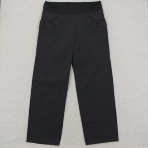 Prana Summit Pants Womens Size XL Regular Black Activewear Hiking Nylon Spandex